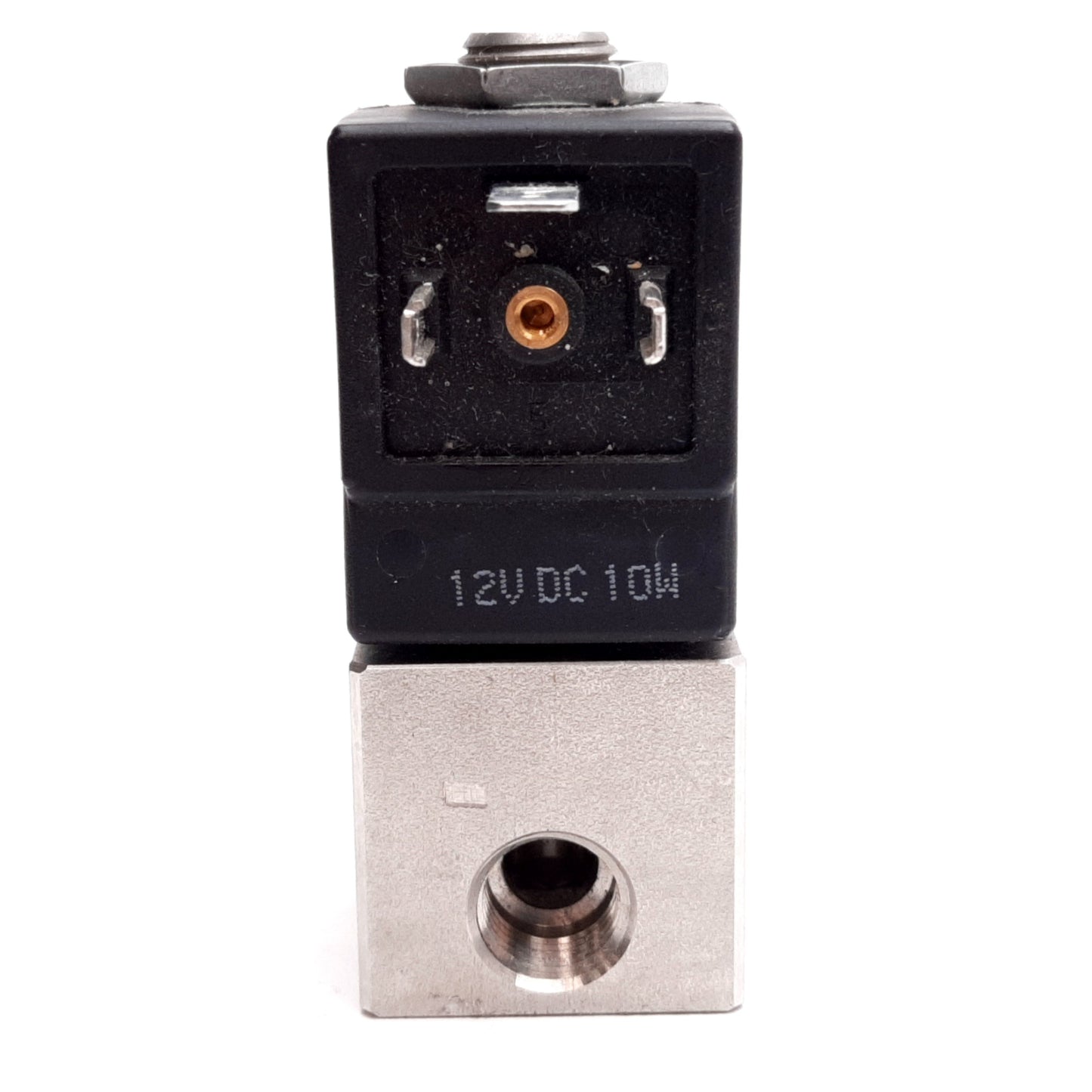 Used Spartan 4200-09-9242 Solenoid Valve, 2-Way N/C, 12VDC, 55psi, 1/4" NPT