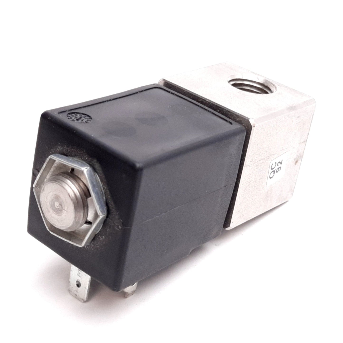 Used Spartan 4200-09-9242 Solenoid Valve, 2-Way N/C, 12VDC, 55psi, 1/4" NPT