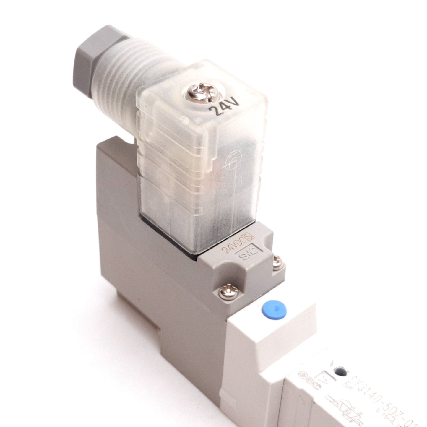 Used SMC SY3140-5DZ-01N Solenoid Valve, 2-Position 5-Port, 0.15-0.7MPa, 24VDC