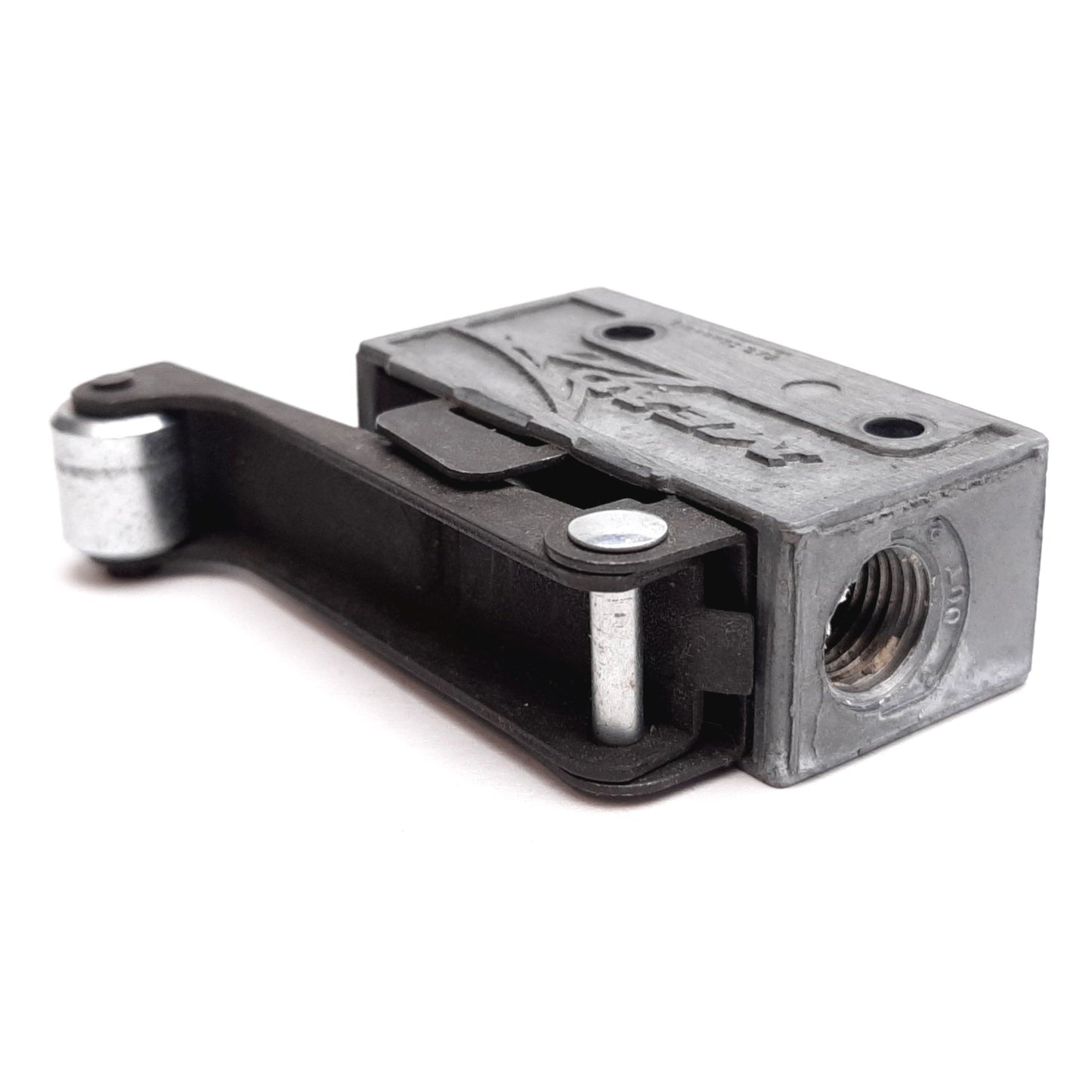 Used Mead MV-15 Mechanical Air Valve, Roller Actuator, 2-Position 3-Port, 1/8" NPT