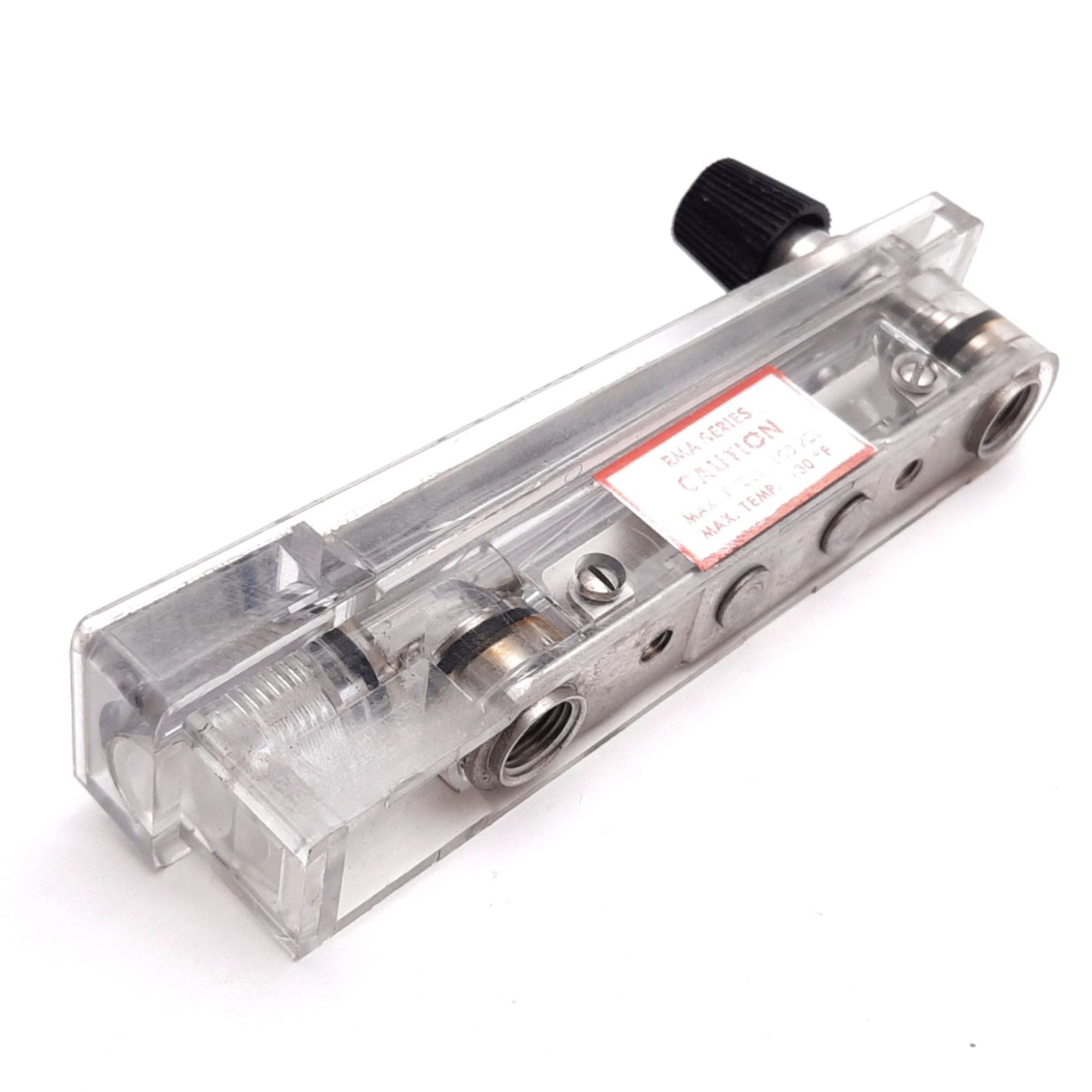 Used Dwyer RMA-8-SSV Air Flowmeter, Range: 10-100SCFH, 100psi Max, 1/8" NPT