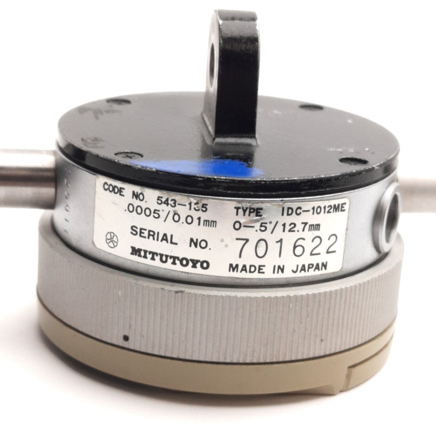 Used Mitutoyo 543-135 Digimatic Indicator IDC1012ME 0-0.5" Range, 0.0005" Graduations