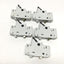 Used Lot of 5 Ferraz PST-14 DIN Rail Fuse Holders 500VAC 50A, 1-Pole, 14x51mm