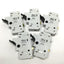 Used Lot of 5 Ferraz PST-14 DIN Rail Fuse Holders 500VAC 50A, 1-Pole, 14x51mm