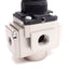 Used SMC 10-AR20-N02BG-1NYZ Air Regulator, Set: 3-30psi, Supply: 145psi, 1/4" NPT