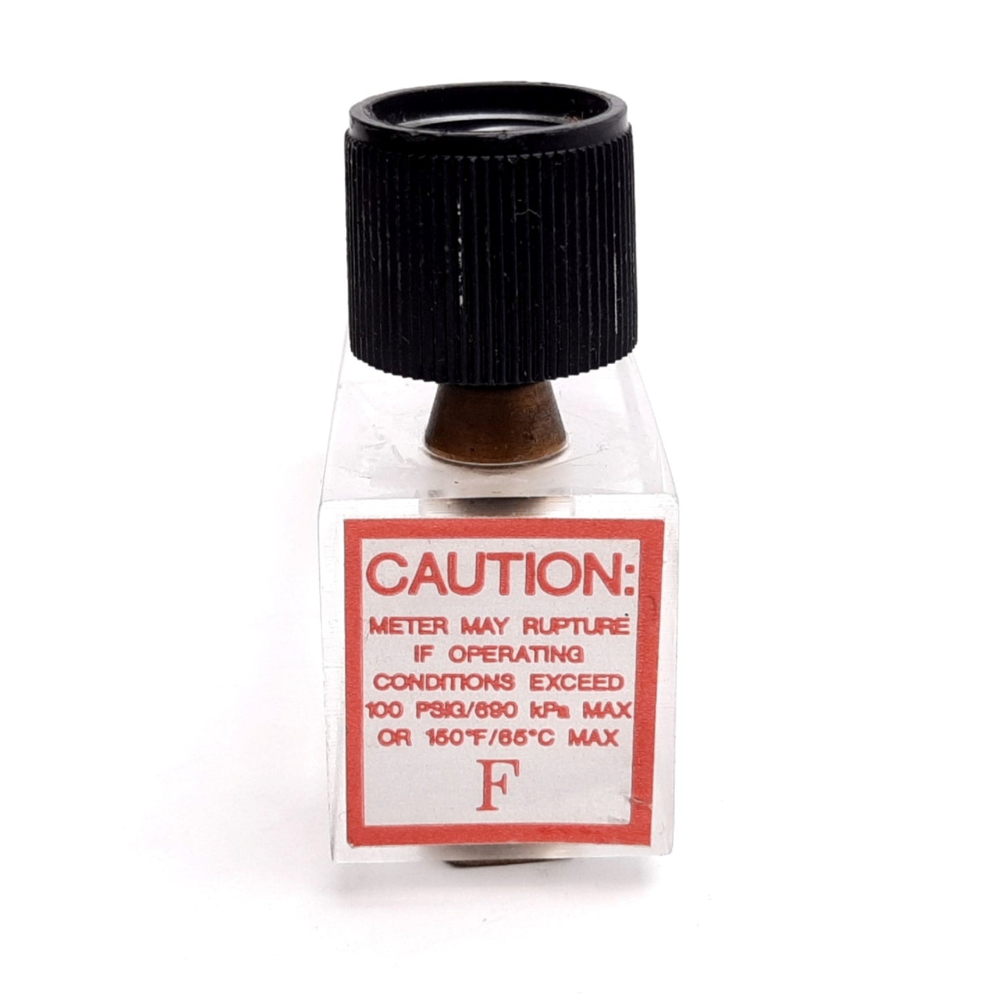 Used Cole Parmer Air Flow Meter, Range: 3-30 SCFH, Pressure: 100psi Max, 1/8" NPT