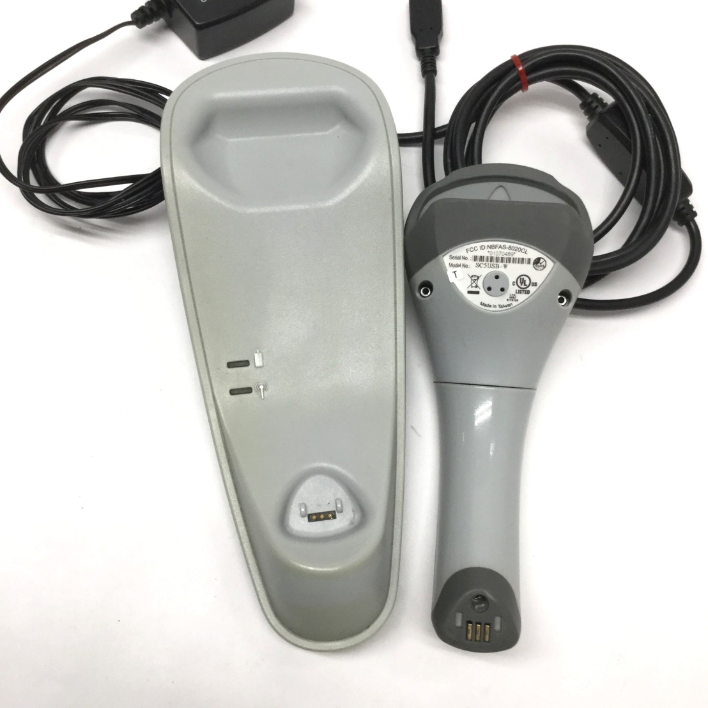 Used IDautomation SC5USB-W Wireless Barcode Scanner Reader 300ft *Needs Battery*