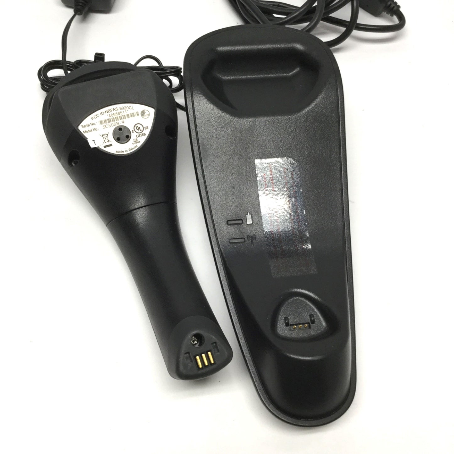 Used IDautomation SC5USB-W Wireless Barcode Scanner Reader 300ft *Needs Battery*