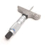 Used Starrett No. 440 Depth Micrometer, 2-1/2" Base, w/ 1" Needle & 3" Rod