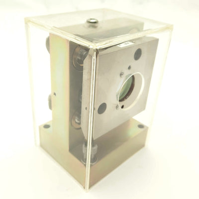 Used Trumpf HAAS-LASER HL Series Nd:YAG Gimbal Lens/Filter Holder, AR Lens Side Input
