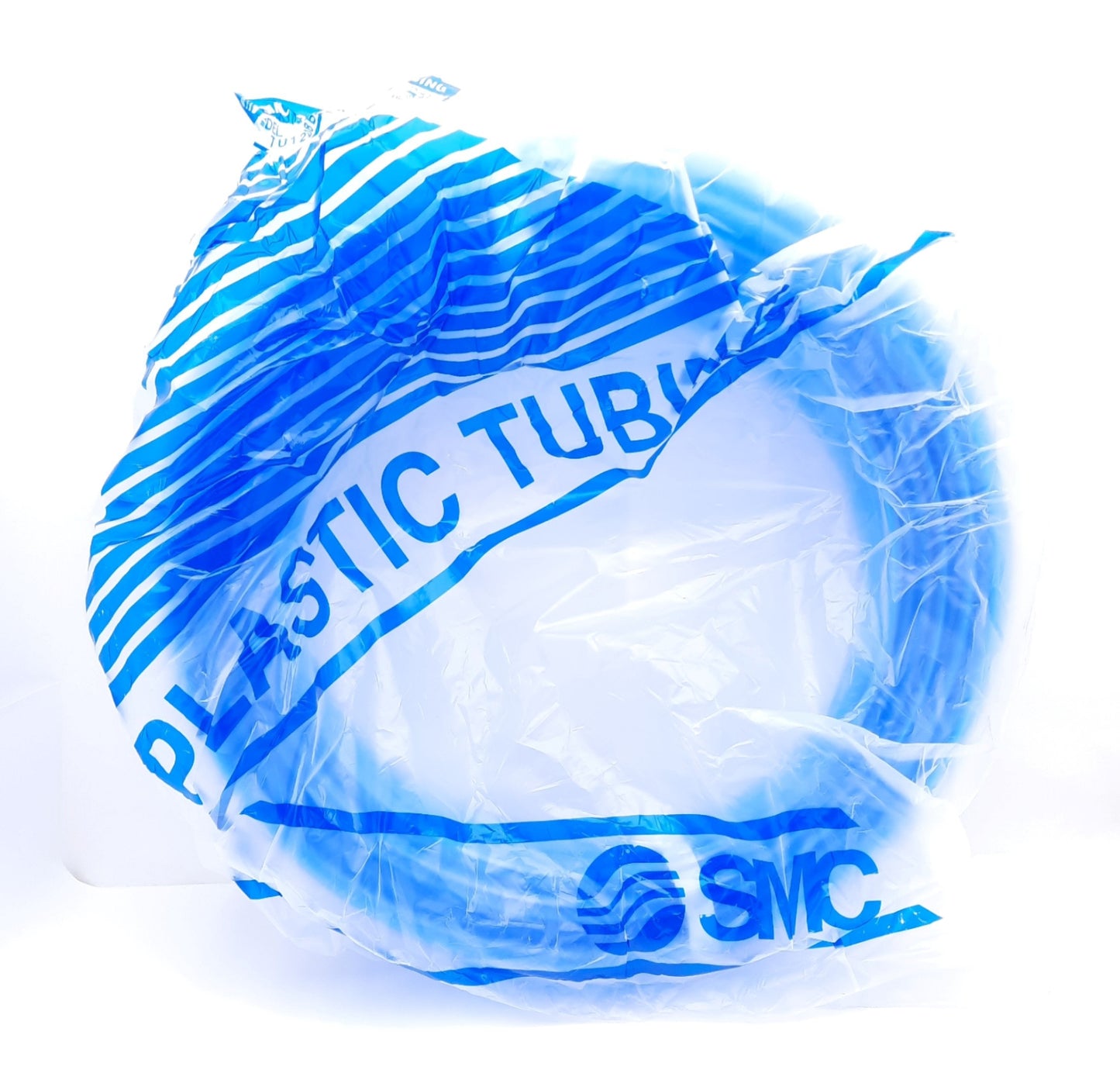 New SMC TU1208BU-20 Polyurethane Tubing Clear Blue 20 Meter Roll, 12mm O.D, 8 I.D