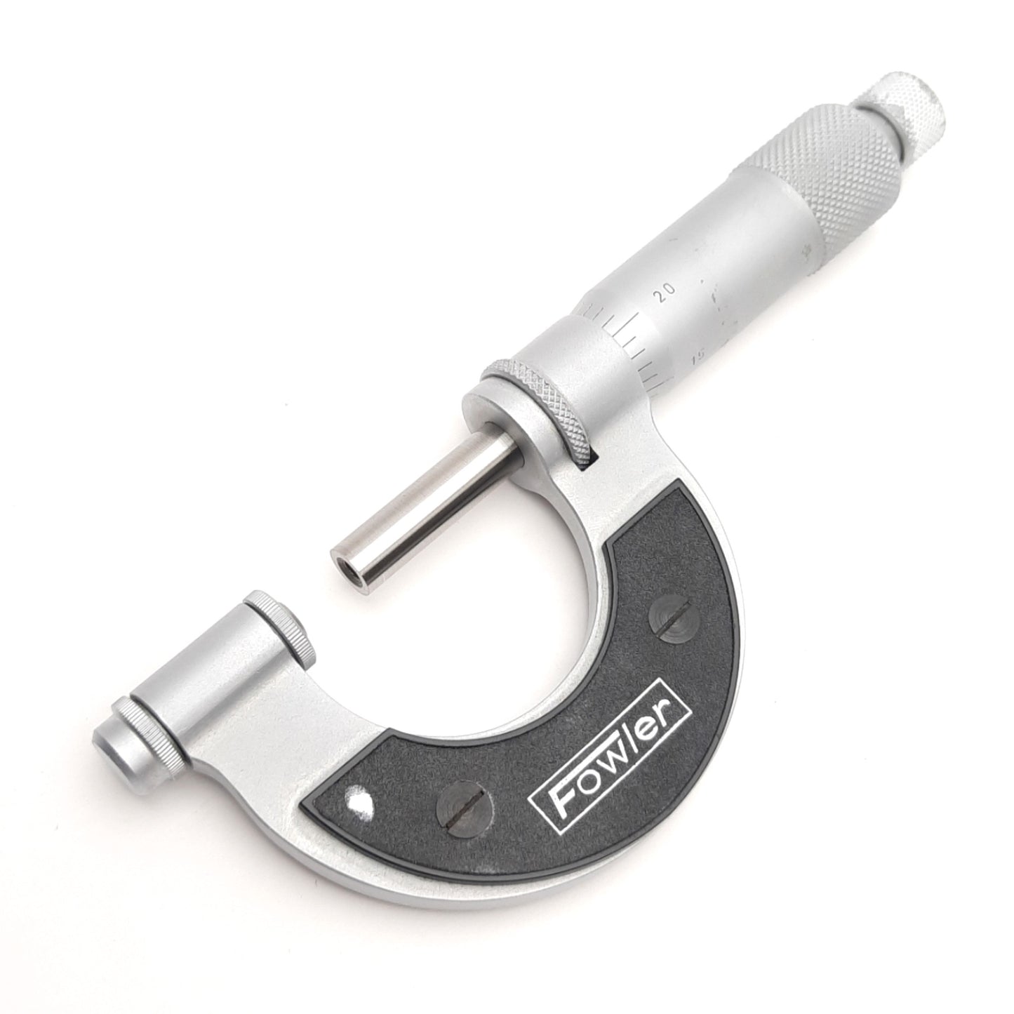 Used Fowler 52-219-001 Thread Pitch Micrometer, 0 to 1 Inch Range, 0.01" Graduations