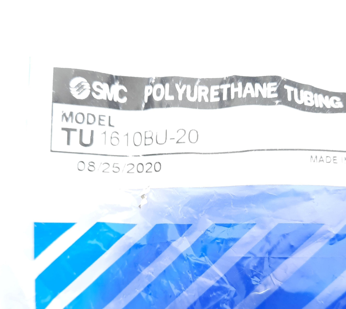 New SMC TU1610BU-20 Polyurethane Tubing 20 Meters, 16mm O.D, 10mm I.D