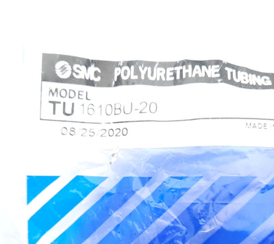 New SMC TU1610BU-20 Polyurethane Tubing 20 Meters, 16mm O.D, 10mm I.D