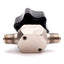 Used Druckminderer Diaphragm Valve for Oxygen/Gases, Brass, 1/4" NPT Male/Male