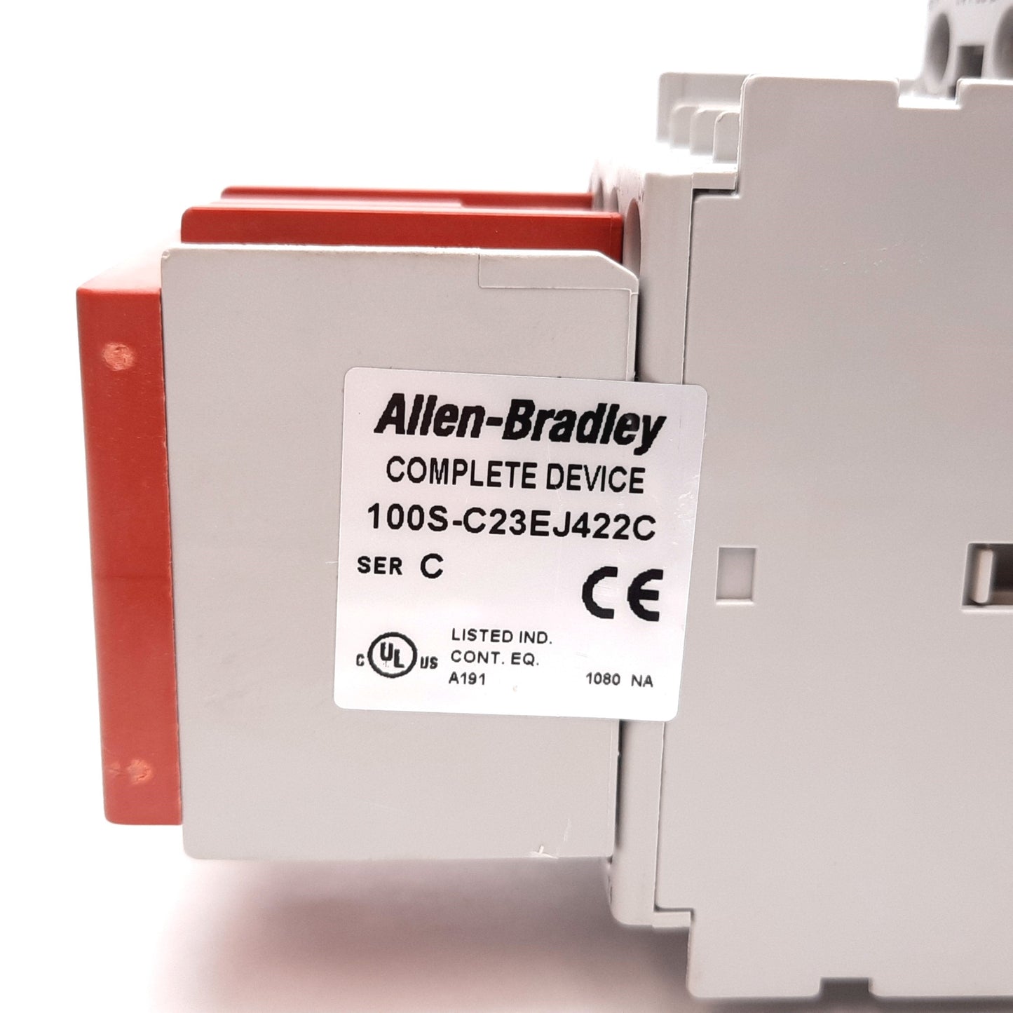 Used Allen Bradley 100S-C23EJ422C Guardmaster Safety Contactor, 8-Pole, Coil: 24VDC