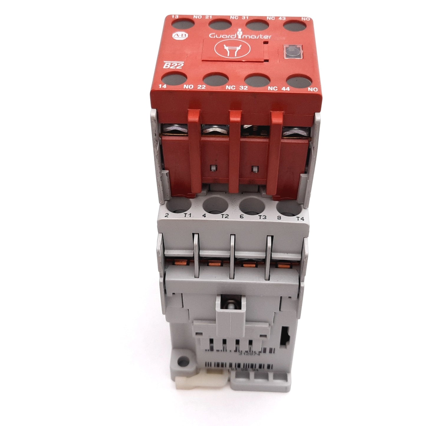 Used Allen Bradley 100S-C23EJ422C Guardmaster Safety Contactor, 8-Pole, Coil: 24VDC