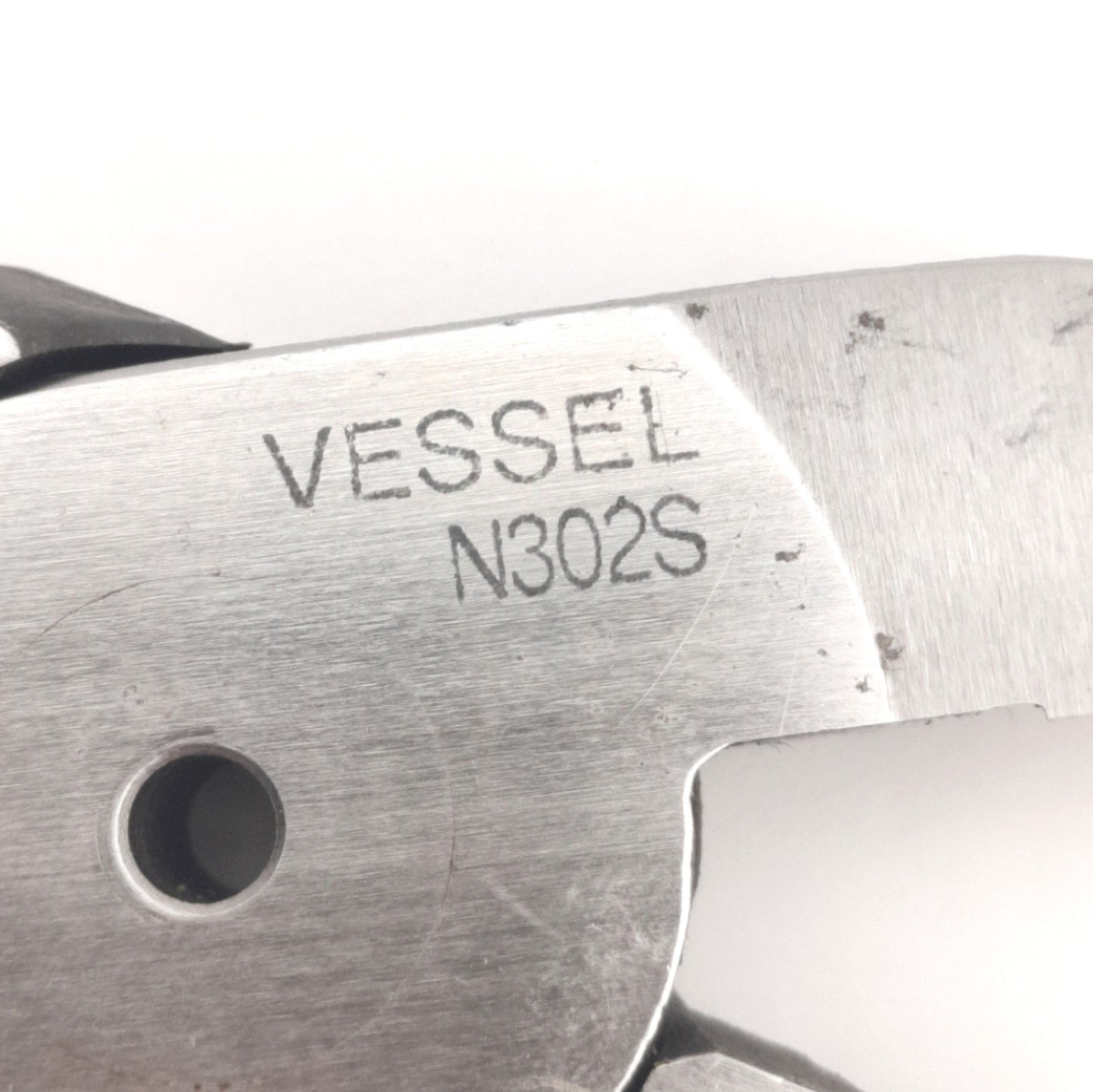Used Vessel N302S Pneumatic Nipper Blade, 1-1/4 Inch Opening, Spring Return