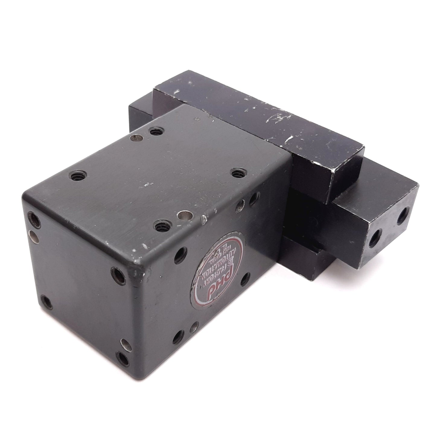 Used PHD 7921-02-2101 Angular Gripper, 2-Jaw, Stroke: 13°/Jaw, Ports: 1/8" NPT
