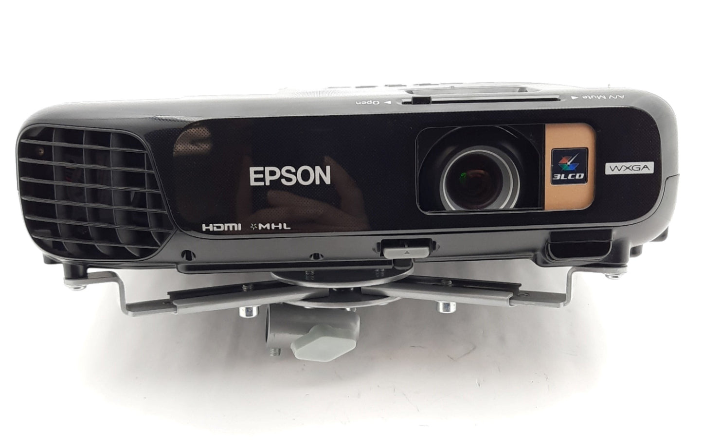 Used Epson EX7235 Wireless HD LCD Projector W/Mount 1280 x 800, 10 Bit, 100-240VDC