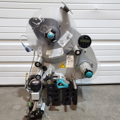 Used Avery Dennison ALS204 Label Applicator 120/230VAC, 40m/min, 10-110mm Labels