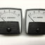 Used Lot of 2 Yokogawa 250240NDND Analog Panel Current AC Amperes Meter Ammeter 0-15A