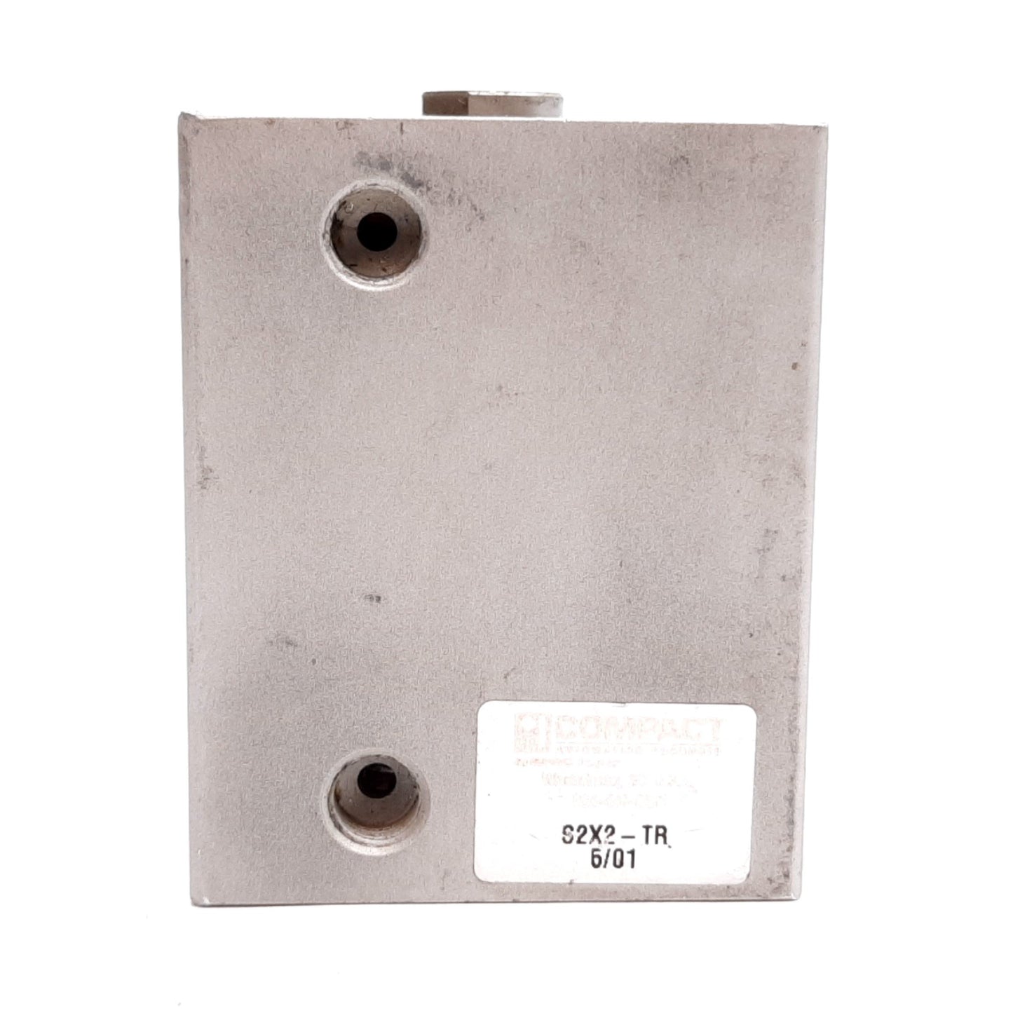 Used Compact S2X2-TR Pneumatic Cylinder, Bore: 2", Stroke: 2", 250psi, 1/8" NPT