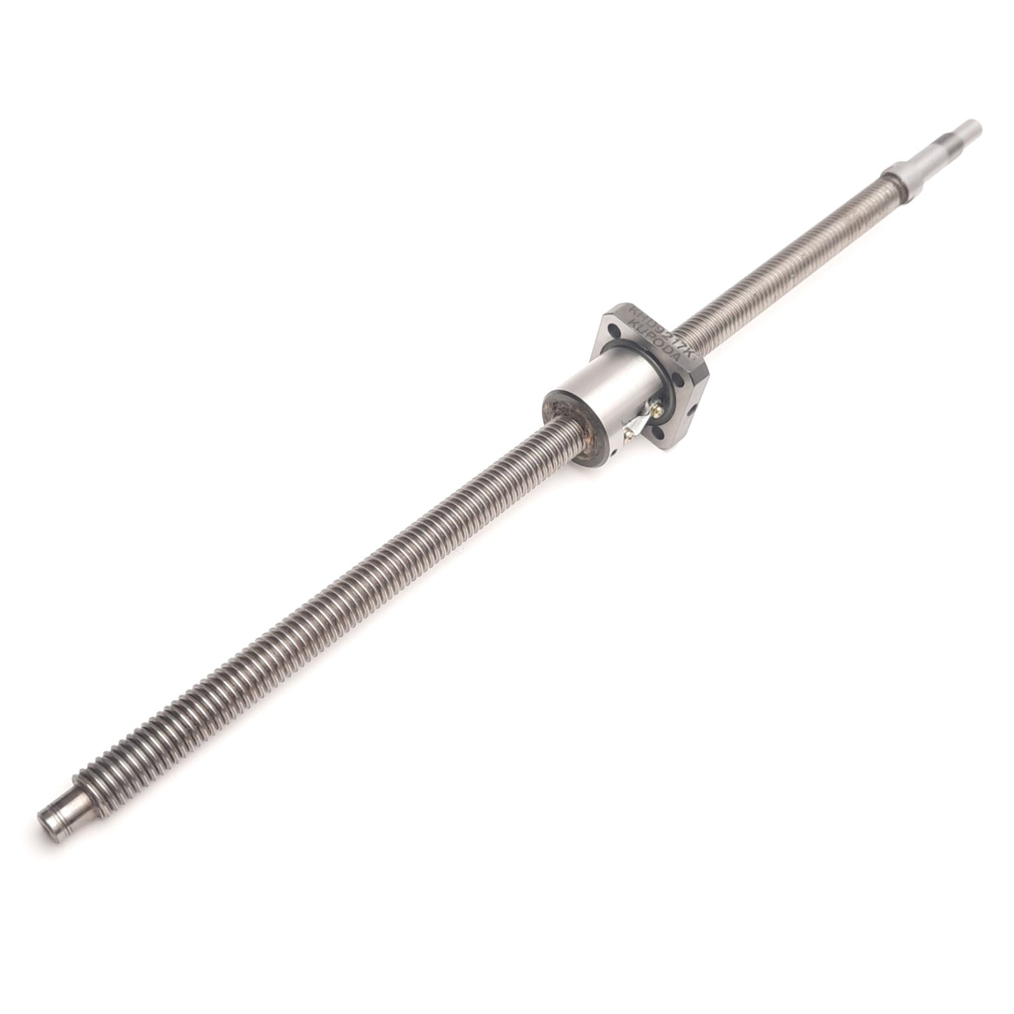 Used Kuroda GP12-2-315 Precision Ball Screw 12mm Shaft, 2mm Lead, 315mm Length