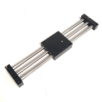 Used Robohand PSL-5-15 Pneumatic Long Stroke Slide, 15" Stroke, 20Lbs Max, 0.63" Bore