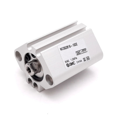 New SMC NCDQ2B16-10DZ Compact Cylinder, Bore: 16mm, Stroke: 10mm, 1.0MPa, M5x0.8