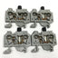 Used Lot of 4 Wago 282-128/281-418 Fuse Holder Terminal Block 1/4" x 1-1/4" 250V 10A