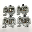 Used Lot of 4 Wago 282-128/281-417 Fuse Holder Terminal Block 1/4" x 1-1/4" 250V 10A