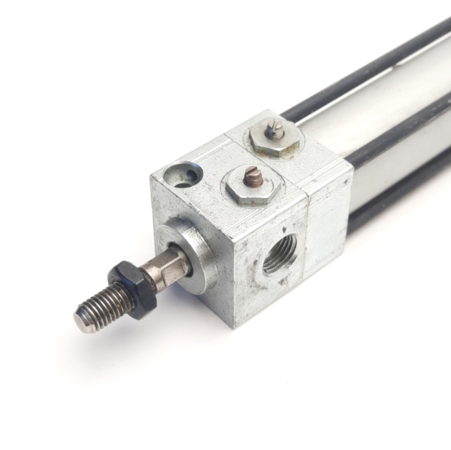 Used PHD AVF3/4X11-P-E-P-3R Pneumatic Cylinder 1/8" NPT, 11" Stroke, 3/4" Bore