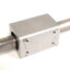 Used SMC NCY3B15-3800 Rodless Cylinder, Bore: 5/8", Stroke: 38", 100psi, 10-32