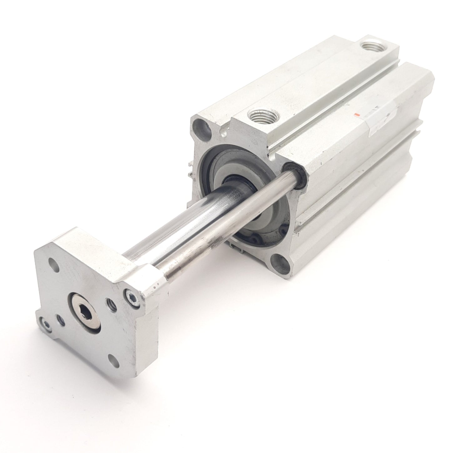 Used SMC CDQMB50-75 Non-Rotating Compact Cylinder, 50mm Bore, 75mm Stroke, 1.0MPa