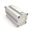 Used SMC CDQMB50-75 Non-Rotating Compact Cylinder, 50mm Bore, 75mm Stroke, 1.0MPa