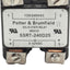 Used Potter & Brumfield SSRT-240D25 Solid State Relay 3-32VDC Control, 240V 25A Load