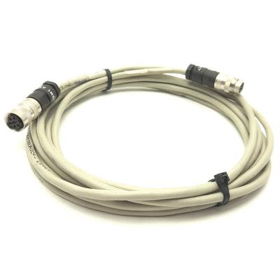 Used TRUMPF HAAS LASER 30-46-13-00 LASER Cable 6-Pin Round DIN 14' Long for HL Series