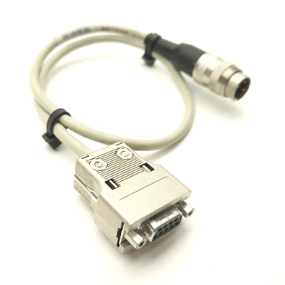 Used TRUMPF HAAS LASER 30-30-91-00 LASER Cable DB9 to 3-Pin Round DIN for HL Series