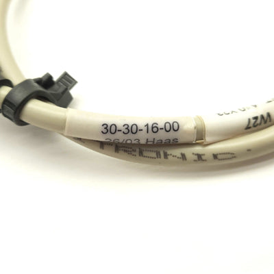Used TRUMPF HAAS LASER 30-30-16-00 LASER Cable DB9 to 4-Pin Round DIN for HL Series