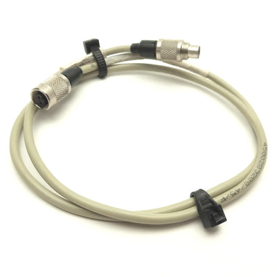 Used TRUMPF HAAS LASER 30-30-28-00 LASER Cable 2-Pin Round M to F for HL Series