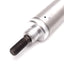Used Bimba 123-NR Non-Rotating Air Cylinder, Single Acting, Bore: 1-1/4", Stroke: 3"