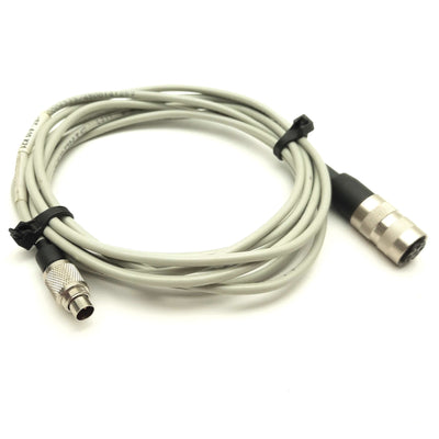 Used TRUMPF HAAS LASER 30-30-44-00 LASER Cable 3-Pin Round DIN to 2-Pin Round
