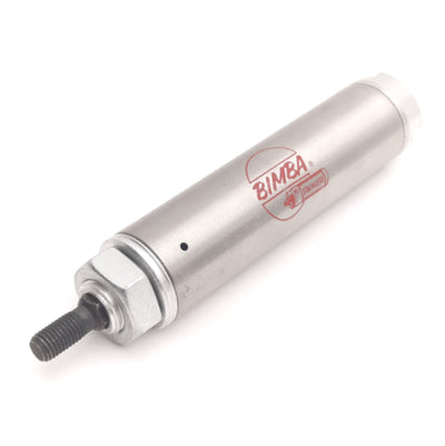 Used Bimba 092-NR Non-Rotating Pneumatic Cylinder, Spring Return, 2" Stroke, 1/8" NPT