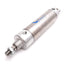 Used American 1500DVS-3.00-2 Pneumatic Cylinder, Bore: 1.5", Stroke: 3", 1/8" NPT