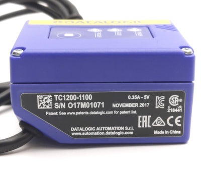 Used Datalogic TC1200-1100 Compact CCD Reader, 4Mil Resolution, 320 Scan/s, USB-A