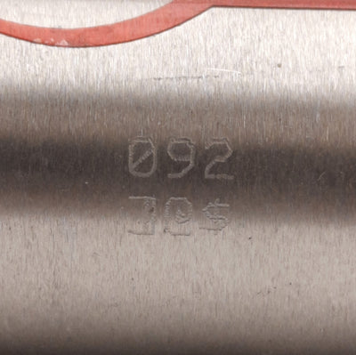 Used Bimba 092 Pneumatic Cylinder, Single-Acting, Stroke: 2",Bore: 1-1/16", 1/8" NPT