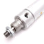 Used American 1125AS-1205 Air Cylinder, Bore: 1-1/8", Stroke: 9", Ports: 1/8" NPT