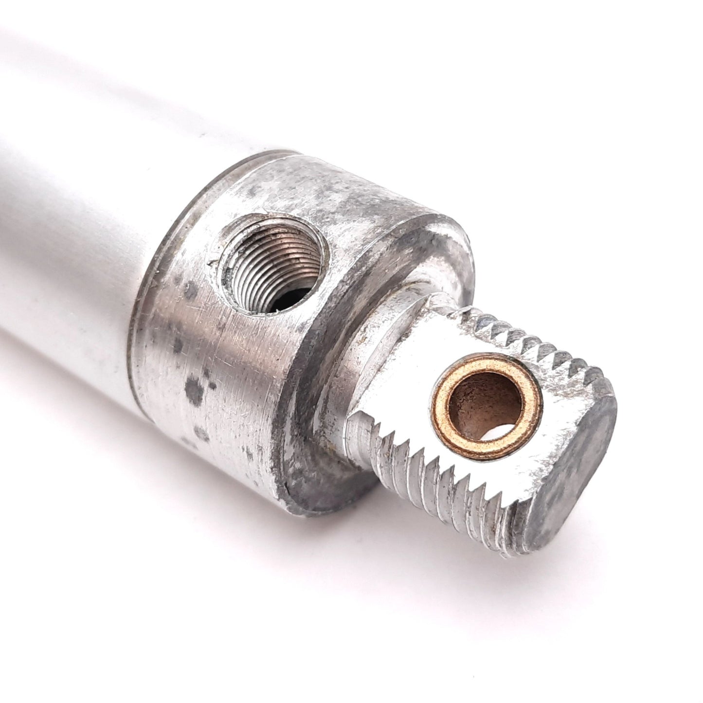 Used American 1125AS-1205 Air Cylinder, Bore: 1-1/8", Stroke: 9", Ports: 1/8" NPT