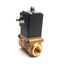 Used Burkert 0280-B-8.0-FKM-MS 00306594 Solenoid Valve, G3/8, 232Psi, 24V AC Coil